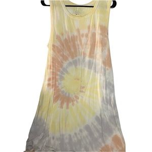 Tie Dye Tank Dress